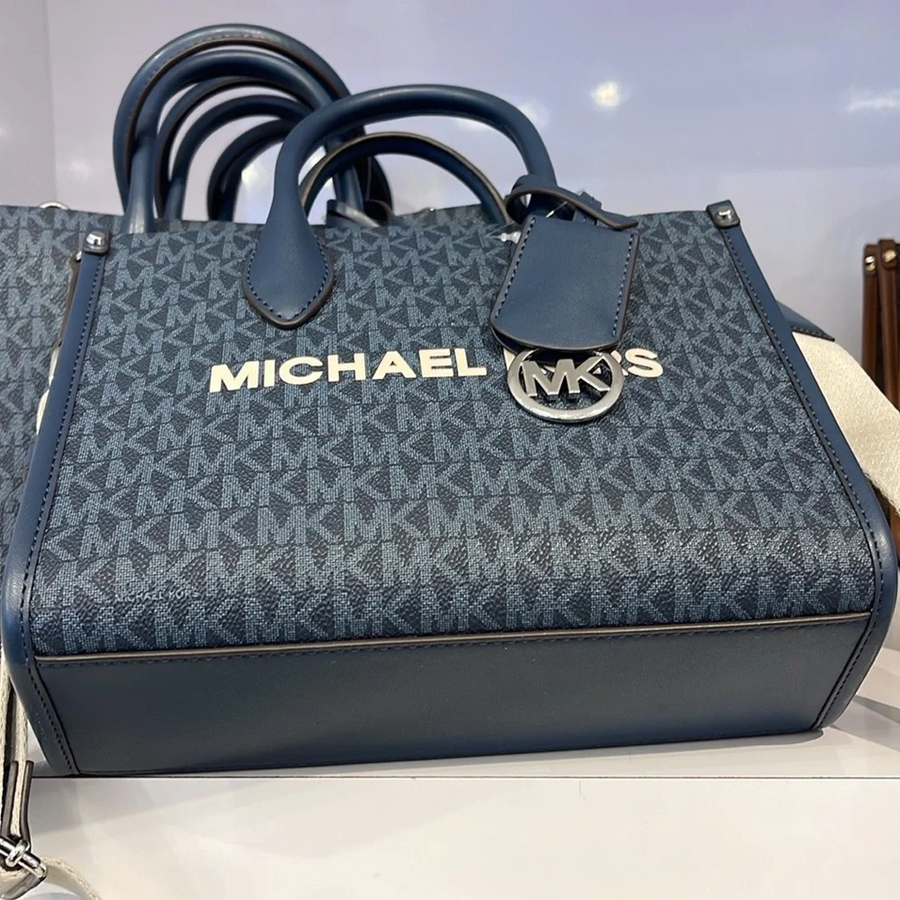 Michael Kors Mirella Small Signature Logo Crossbody Bag
Admiral 
NWT - Picture 14 of 16